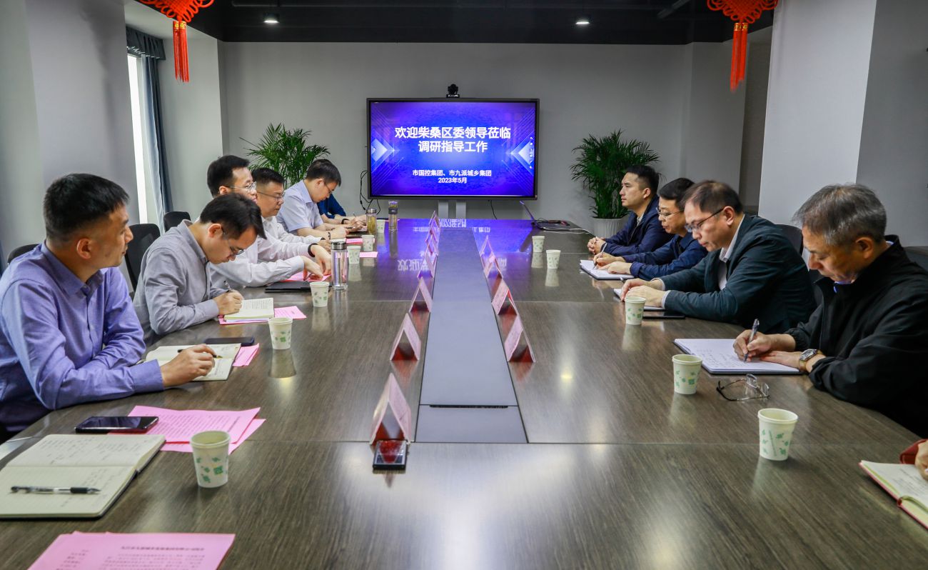 柴桑區(qū)委書記盛煒一行來訪市國控集團(tuán)、市九派城鄉(xiāng)發(fā)展集團(tuán)